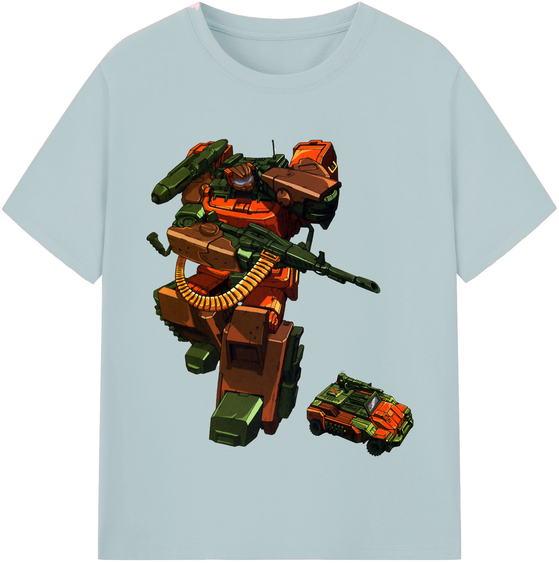 （画像用）  綿100％半袖Tシャツ（フロントプリント）